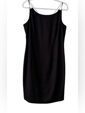 Spenser Jeremy women’s 14 sleeveless zip lined black dress